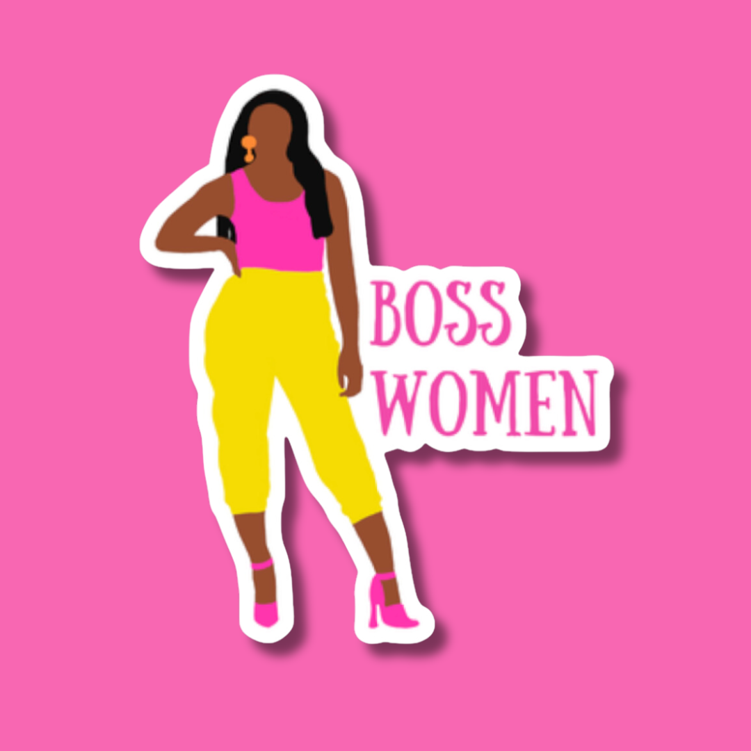 Boss Woman Sticker