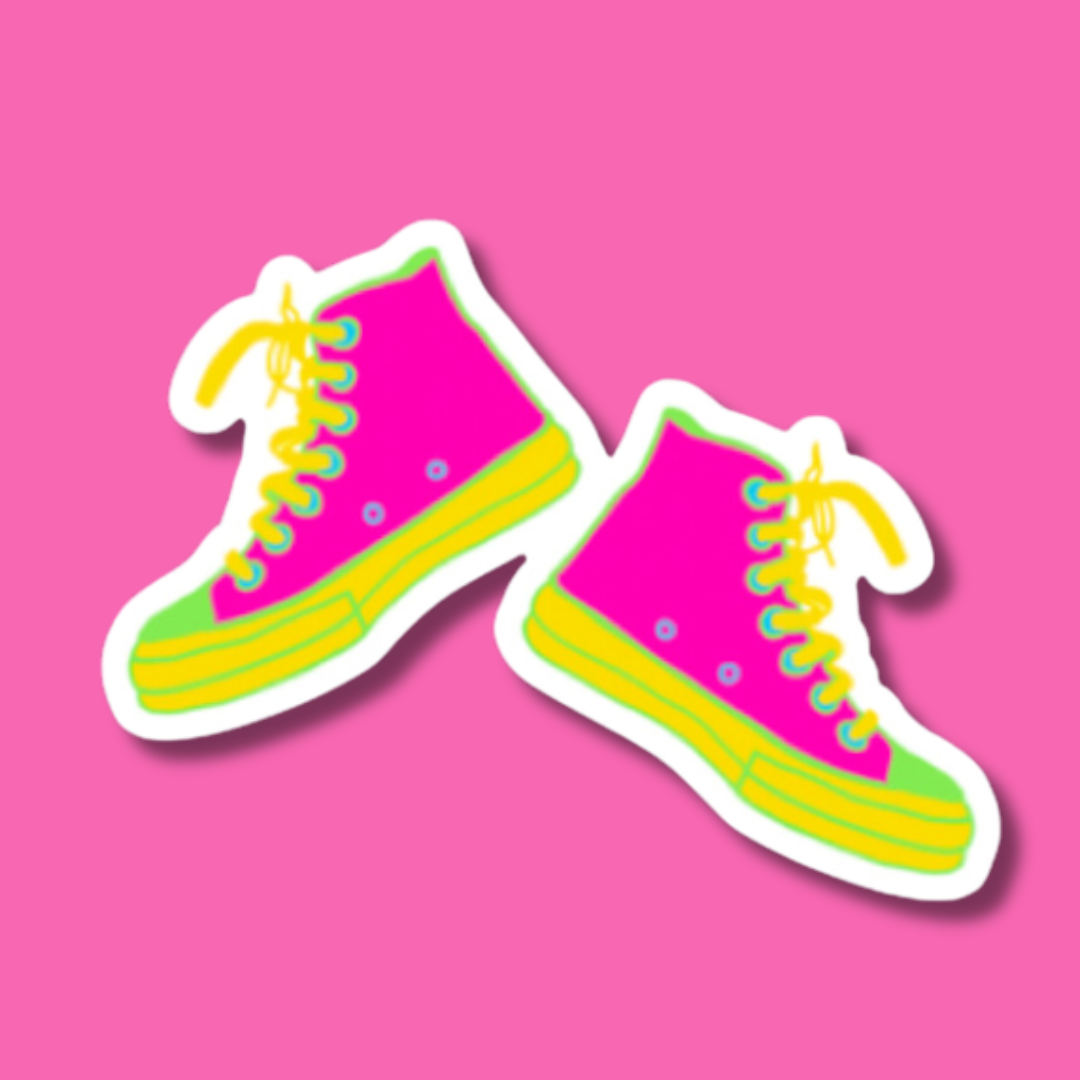 Kickin' It Sticker