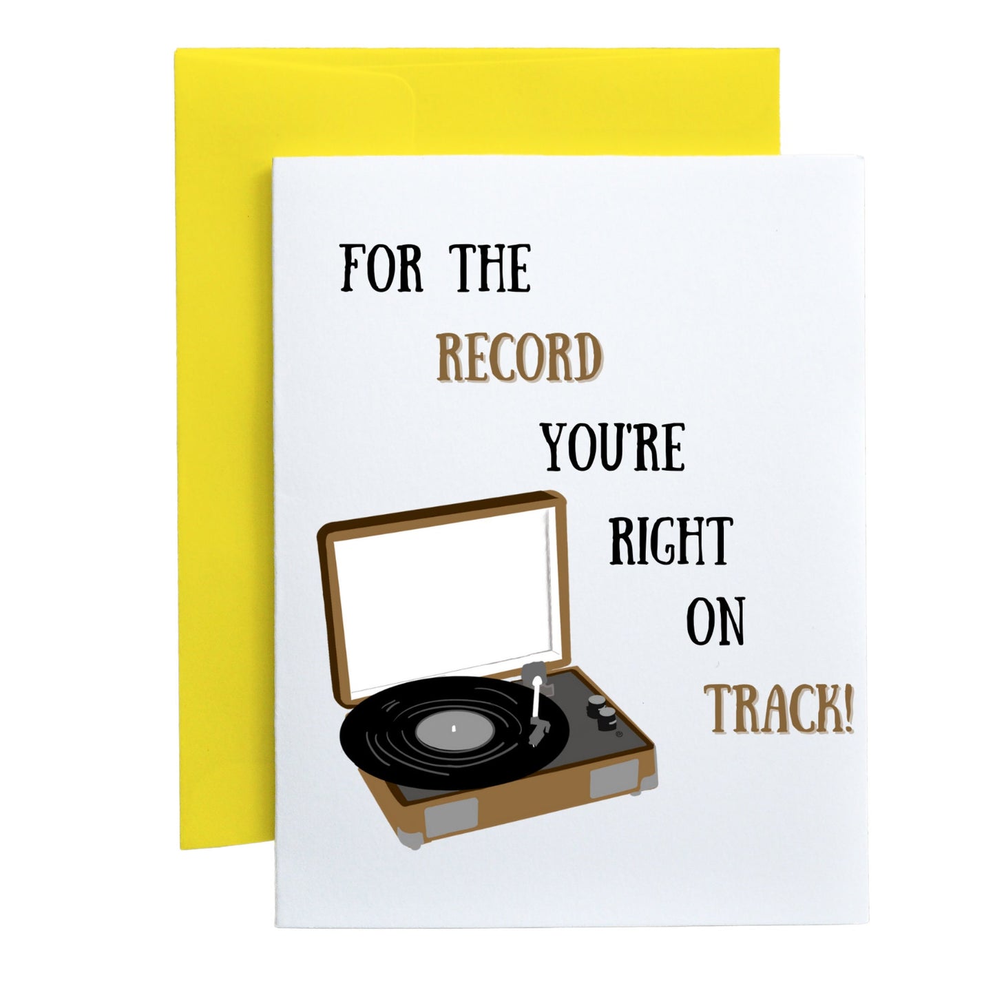 For the Record You're Right On Track (Vinyl)